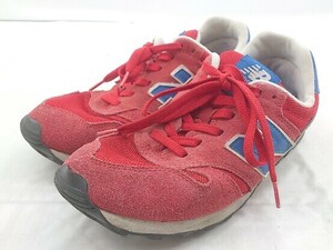 ◇ NEW BALANCE ニューバランス D ML375RER スニーカー シューズ サイズ26ｃｍ レッド メンズ P