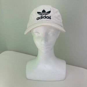 ADIDAS/アディダス キャップ 帽子 サッカー ホワイト 白 メンズ F