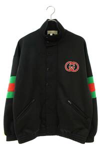 グッチ GUCCI 22AW 706437 XJETG サイズ:XS ウェブストライプ付きライトネオプレンジャケット 中古 OM10