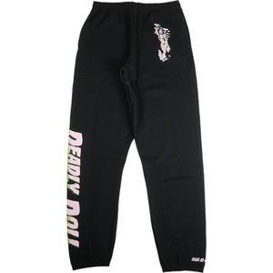 DEADLY DOLL デッドリードール Watermelon sweatpants Black スウェットパンツ 黒 Size 【L】 【新古品・未使用品】 20805323