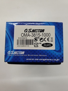 【新品】OS 小川精機　ブラシレスモーター OMA-3815-1000 15クラス飛行機用