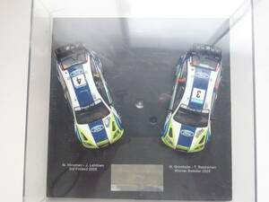 IXO 【フォード フォーカス 2006年WRCチャンピオンチーム 2台セット】1/43 優勝車 1200台限定