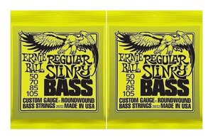 ★ERNIE BALL 2832 REGULAR SLINKY ベース弦2SET★新品/メール便