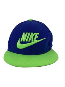 NIKE◆キャップ/NIKE TRUE-SNAPBACK/ウール/BLU/メンズ/584169-455