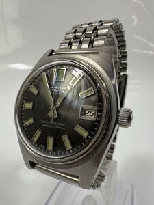 【稼働】SEIKO セイコー ダイバー 150 proof diashock 17jewels 自動巻き 腕時計 