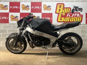 KAWASAKI　カワサキ　ZX-10　ZXT00B　書類有り(車検付き)　場内走行確認済み　始動動画有り　売り切り　未整備　現状車　バンガレ