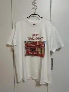 レア　ユニクロ　原宿　マリオンクレープ　　昭和レトロ　フォトプリント　Tシャツ