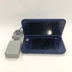 Nintendo ニンテンドー 3DS LL 本体 RED-001 QJF106475573 アダプタ付き 通電〇【DAAIE002】