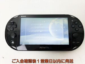 【1円】PSVITA 本体 ブラック SONY Playstation VITA PCH-2000 初期化/動作確認済 B03-432rm/F3