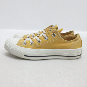 D■【23cm】コンバース/CONVERSE オールスターLOW キャンバススニーカー■芥子色/LADIES/61【中古】■