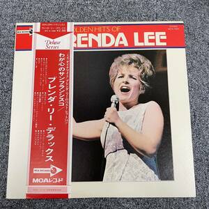 LP盤/帯付/アナログ ● BRENDA LEE / THE GOLDEN HITS OF MCA7003/12inch/管理：F1003T539