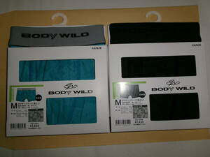 ☆新品　グンゼ　ＢＯＤＹ　ＷＩＬＤ　ボクサーブリーフＭ　２枚（日本製）☆