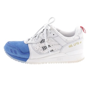 ASICS アシックス GEL LYTE 3 OG TRICO 2024 1203A579 ゲルライト3 トリコ ローカットスニーカー ホワイト/ブルー US5.5/24cm