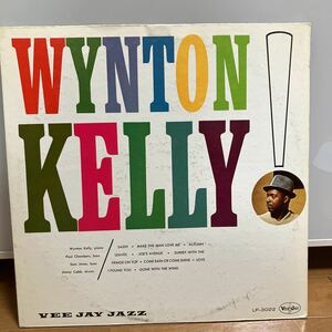 【LP】オリジ★ウィントン・ケリー / WYNTON KELLY / ウィントン・ケリー / WYNTON KELLY / US盤 / VEE JAY LP 3022 MONO