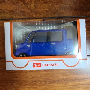 ダイハツ ウェイク DAIHATSU WAKE ブルー系 プルバックカー ミニカー 中古現状品 青 箱付き