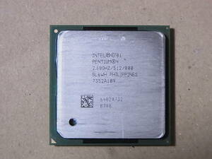 ◎Intel Pentium4 2.60GHz/512/800 SL6WH Northwood Socket478 HT対応 (Ci0908)