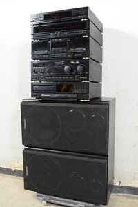 KENWOOD/ケンウッド システムコンポ T-7J/GE-5J/X-7J/A-5J/DP-7J/S-5J ペア【現状渡し品】