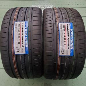 【265/35R19】【2024年製】ＴＯＹＯトーヨー プロクセス スポーツ2 265/35-19 PROXES2 2本価格 2本送料税込み￥58000～夏用