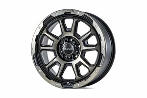 JAOS ジャオス ADAMAS BL5 18x7.5J +35 5H 114.3 スモークポリッシュブラック 1本 　