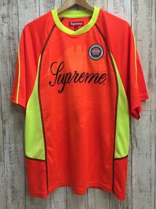 128AH Supreme 24ss Jacquard Soccer Jersey シュプリーム ジャカードサッカージャージ タグ付き【中古・美品】