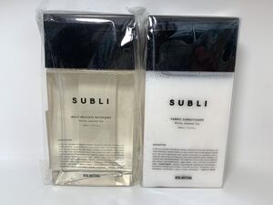 VITAL MATERIAL SUBLI マルチデリケートデタージェント ファブリックコンディショナーロイヤルジャスミンティー450mL2点セット新品未使用品