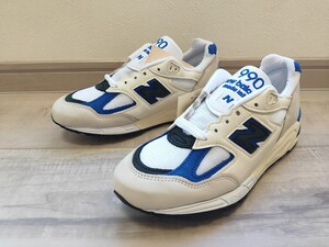 25cm 新品 NEW BALANCE ニューバランス M990WB2 白 ホワイト WHITE 検 991 996 576 1400 1500