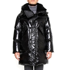 48サイズ◆D SQUARED2 ディースクエアード Puffer Jacket In Blacknero ダウンジャケット 黒