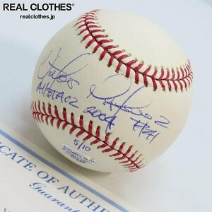 【証明書付き】Víctor Martínez/ビクター・マルティネス Signed 2004 All Star Baseball/サインボール /000