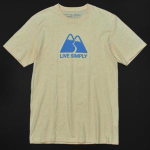 良好 Patagonia パタゴニア 2018 LIVE SIMPLY M’s Responsibili Tee Tシャツ レスポンシビリティー size.M