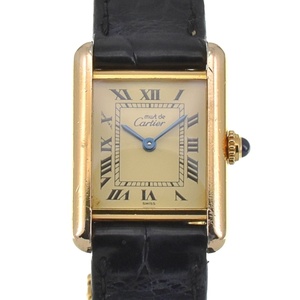 カルティエ CARTIER W1003154 マストタンク ヴェルメイユ クォーツ レディース O#134785