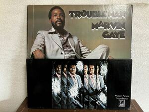 マービン・ゲイ トラブル・マン サントラ LP レコード 1973 JAPAN PRESS MARVIN GAYE TROUBLE MAN BLACK CINEMA MOVIE GROOVE 