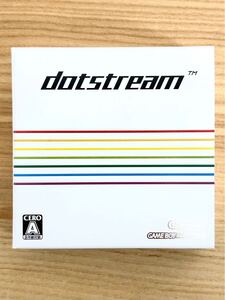 【限定即決】ドットストリーム dotstream bit generations 任天堂 株式会社スキップ第一開発部 箱‐取説‐別紙あり N.2452 ゲームボーイ 