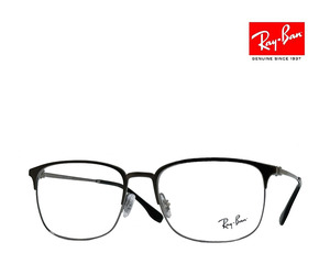 【Ray-Ban】レイバン メガネフレーム　伊達クリアレンズ加工無料　RX6494　3135　マットガンメタル・ガンメタル　国内正規品