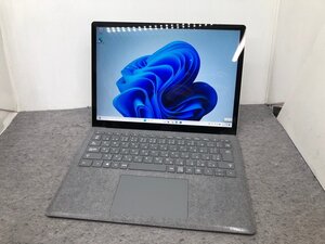 ジャンク【Microsoft】Surface Laptop 3 1867 Corei7-1065G7 メモリ16GB SSD256GB NVMe Windows11Pro 13.5inch 中古ノートPC 画面ヒビ