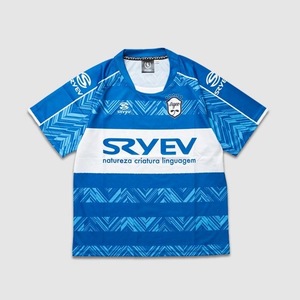 メール便可! SRYEV (スライブ) キッズ プラクティス シャツ (150) BLUE | futsal soccer フットサル サッカー ブルー ジュニア プラシャツ