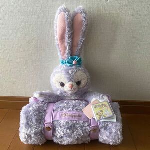 【新品・未使用・タグ付き】香港ディズニー ステラルー ぬいぐるみ付き ブランケット Duffy フレンズ 毛布 膝掛け ダッフィー シェリーメイ