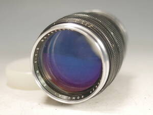 ◆珍品 Sankyo Koki Tokyo【KOMURA- 80mm f:1.8】単焦点オールドレンズ ニコンSマウント USED品 三協光機 KOMURA