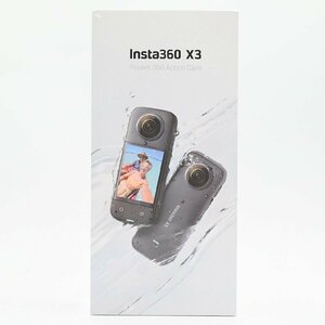 Insta360 X3 360度 アクションカメラ 5.7K撮影 プレビュースクリーン搭載 手ブレ補正対応 ビデオカメラ