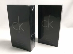 ☆未開封☆Calvin Klein カルバンクライン ck be シーケービー オードトワレ 100ml 2本セット 香水