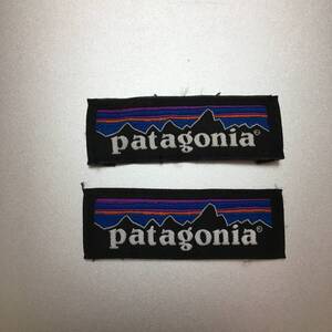 新品外し 2枚セット patagonia パタゴニア タグ リペア リメイク ジャケット フリース パンツ バッグの補修に