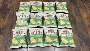 厳選国産素材・極上の一枚 匠の薄塩味ポテトチップス55g×12袋-K267