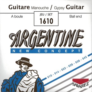 サバレス 弦 SAVAREZ 1610 Argentine Ballend Extra Light ジャズギター弦 アルゼンチーヌ