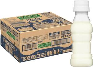 【1】リニューアル品 アサヒ飲料 PLUSカルピス 睡眠・腸活ケア ラベルレス 100ml×30本 [機能性表示食品] [睡眠の質