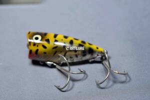 未使用　CHUGGER JR SPOOK ,HEDDON,　オールドチャガーＪＲ　,へドン、約30年前オールドルアーとして米国から購入　首割　吹き目　希少、　