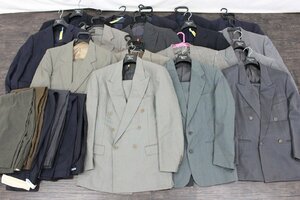 【行董】※2個口※ DIOR多数 大量スーツまとめ Christian Dior クリスチャンディオール LANVIN ランバン DONATO VINCI メンズ AZ905BOT30