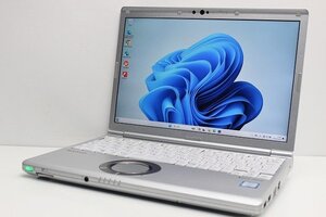 1円スタート ノートパソコン Windows11 WPS office搭載 Panasonic レッツノート CF-SV7 メモリ8GB 第8世代 Core i5 SSD256GB 12.1インチ