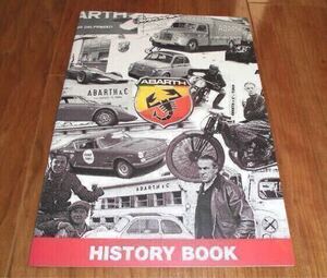 【カタログのみ】アバルト ABARTH　ヒストリーブック HISTORY BOOK　カタログ　2018