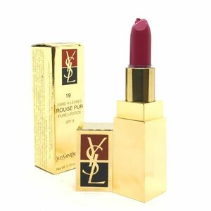 YSL イヴサンローラン フォード ア レーヴル #19 口紅 3.5g ☆残量たっぷり9割　送料220円