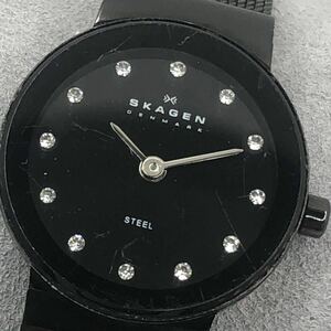 SKAGEN スカーゲン QZ クォーツ 358XSBBB 腕時計　動作未確認　A-156