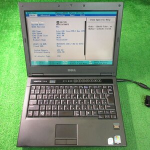 [4472] ★ Vista 当時物 BIOS OK ★ DELL vostro 1310 Core2Duo 2.40GHz メモリ2GB DVD-RW HDDなし メモリ4GB 13.3インチ Wi-fi ジャンク